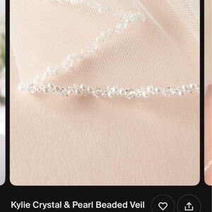 Crystal and Pearl Veil